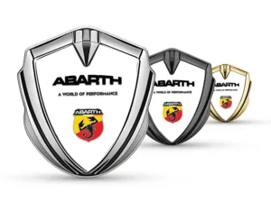 Fiat Abarth Emblem Metall Abzeichen Limitiert Edition Premium Look